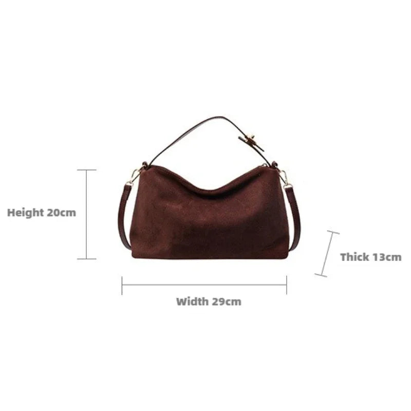 The Siena Suede Bag
